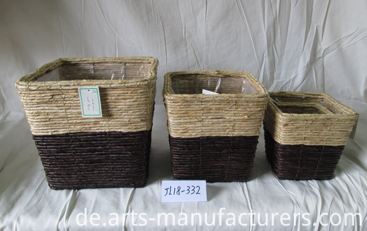 weben wasserhyazinthenkorb weaving water hyacinth basket